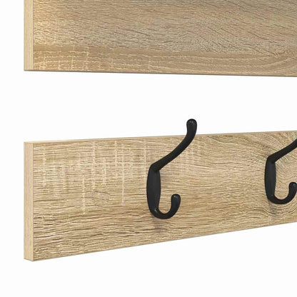 vidaXL Wandmontierter nachttisch Sonoma-Eiche 90 x 15 x 36 cm