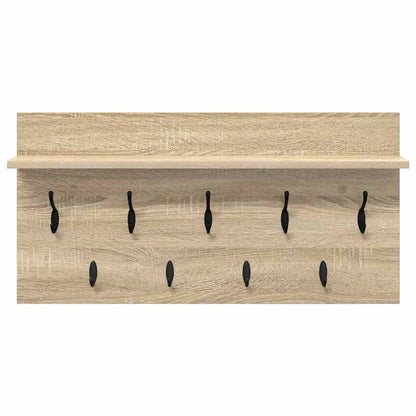 vidaXL Wandmontierter nachttisch Sonoma-Eiche 80 x 40 x 12 cm