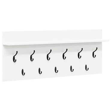 vidaXL Wandmontierter nachttisch Weiß 100 x 40 x 12 cm Holzwerkstoff