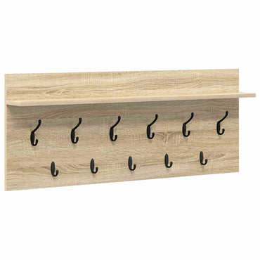vidaXL Table de chevet murale chêne sonoma 100 x 40 x 12 cm