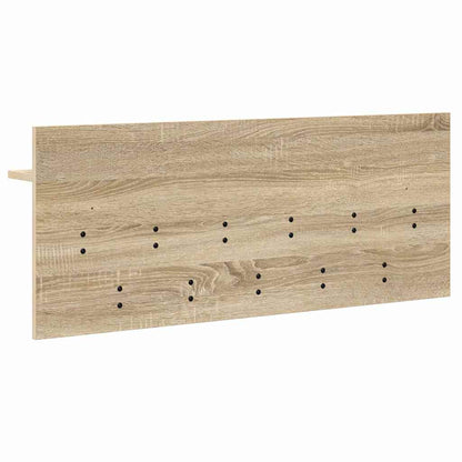 vidaXL Table de chevet murale chêne sonoma 100 x 40 x 12 cm
