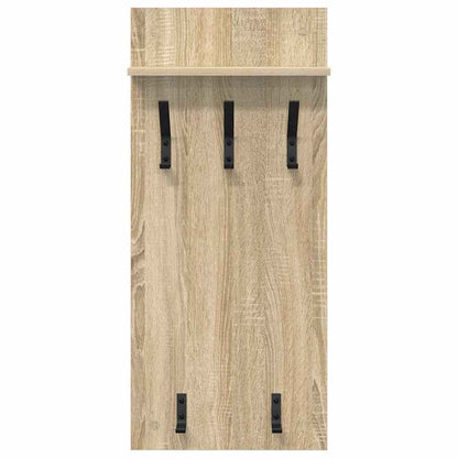vidaXL Wandmontierter nachttisch Sonoma-Eiche 40 x 10 x 90 cm