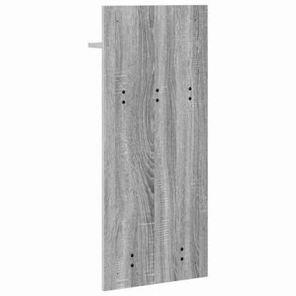 vidaXL Wandmontierter nachttisch Graues Sonoma 40 x 10 x 90 cm