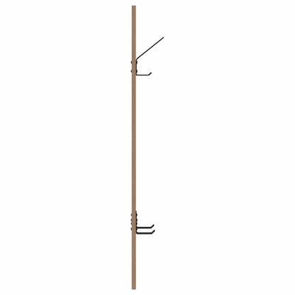 vidaXL Wandmontierter Kleiderständer Artisan-Eiche 20 x 1,5 x 100 cm