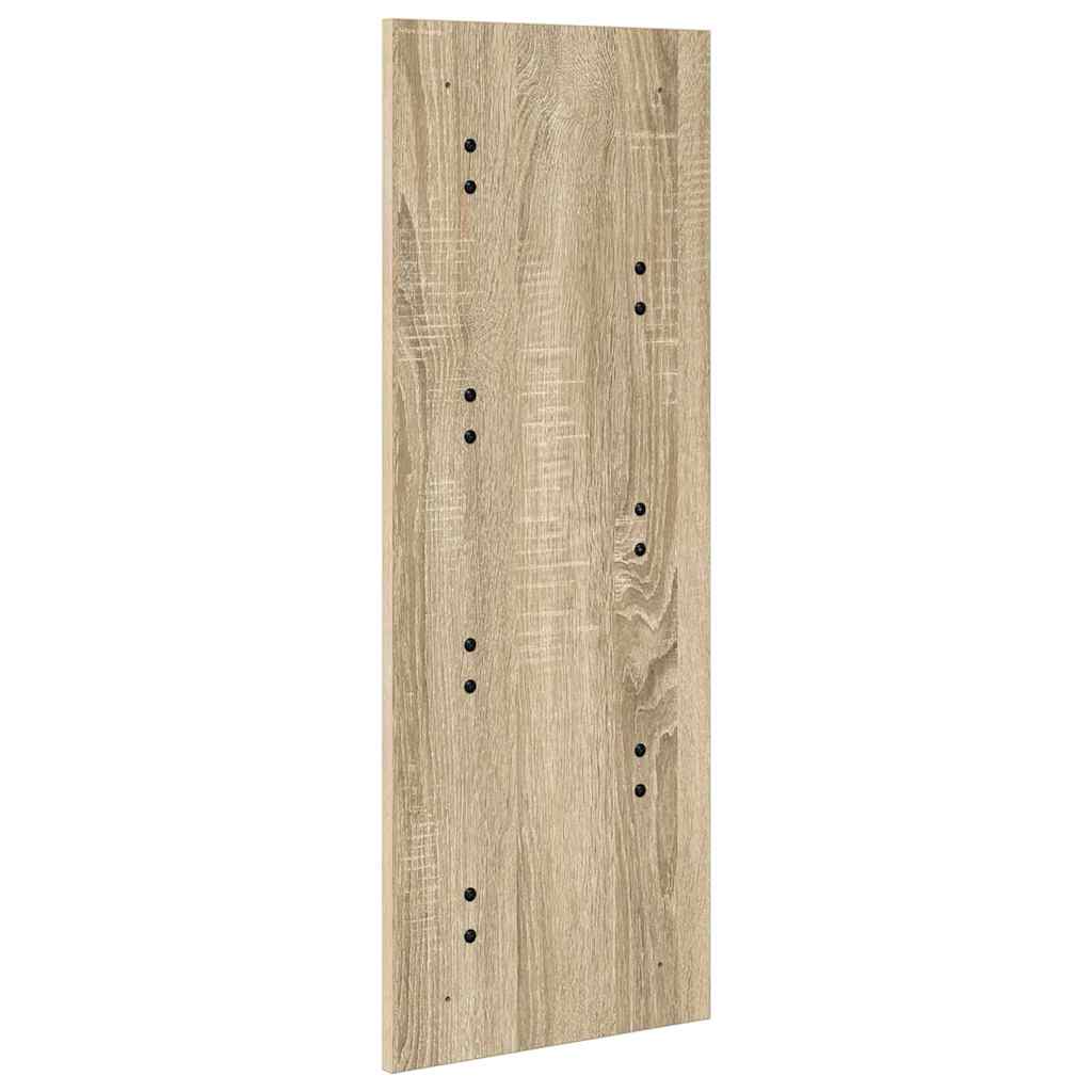 vidaXL Wandmontierter nachttisch Sonoma-Eiche 30 x 1,5 x 80 cm