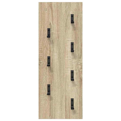 vidaXL Wandmontierter nachttisch Sonoma-Eiche 30 x 1,5 x 80 cm
