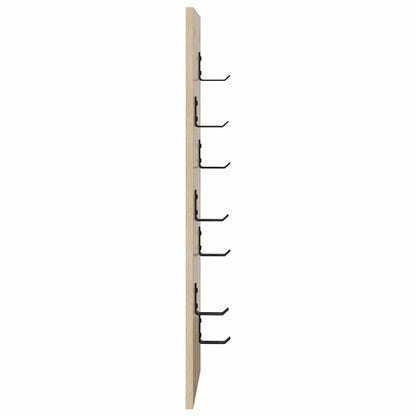 vidaXL Wandmontierter nachttisch Sonoma-Eiche 30 x 1,5 x 80 cm