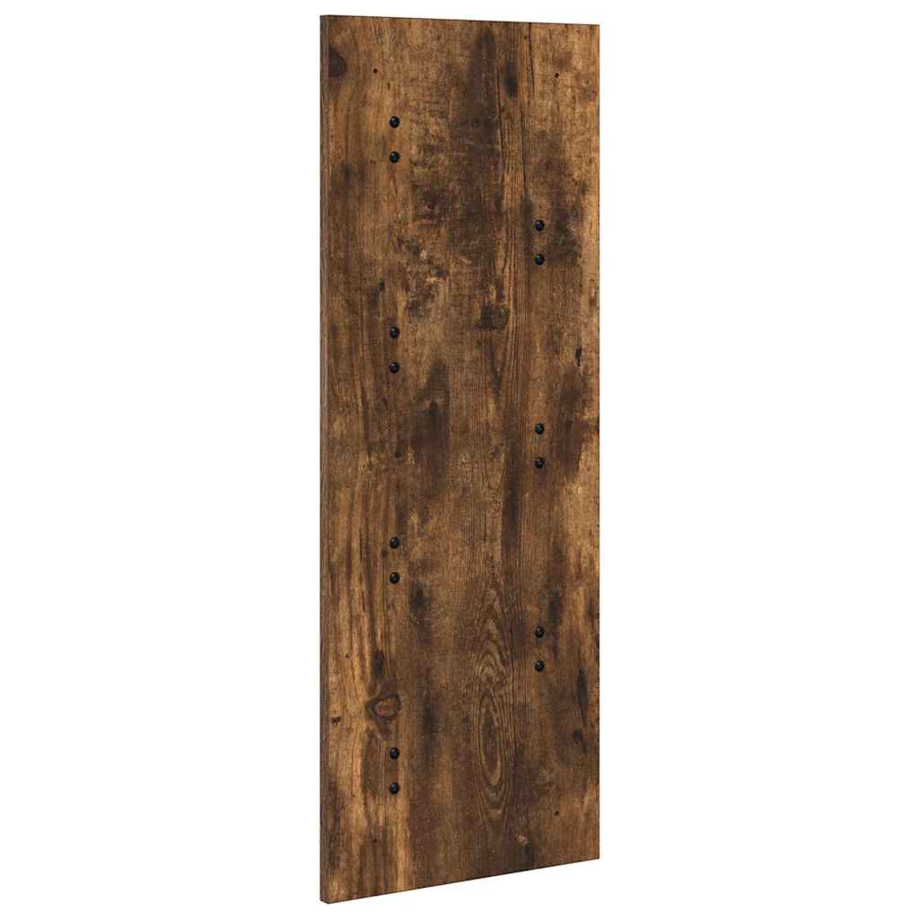 vidaXL Wandmontierter nachttisch Geräucherte Eiche 30 x 1,5 x 80 cm