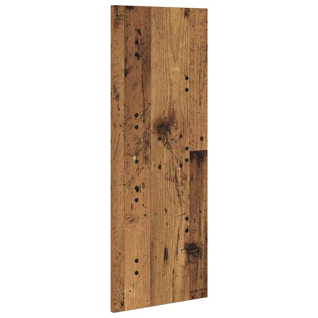 vidaXL Wandmontierter nachttisch Wandmontiert Altholz 30 x 1,5 x 80 cm