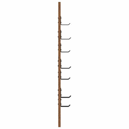 vidaXL Wandmontierter nachttisch Wandmontiert Altholz 30 x 1,5 x 80 cm