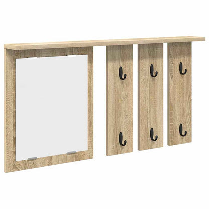 vidaXL Portemanteau mural chêne Sonoma 85 x 10 x 45 cm