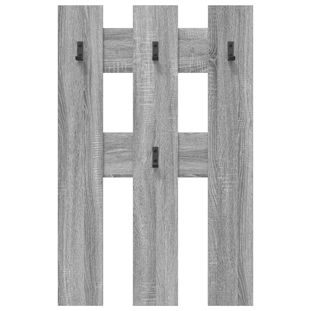 Wandmontierter nachttisch Graues Sonoma 65 x 3 x 100 cm