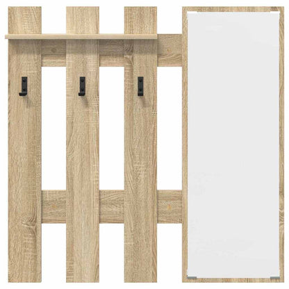 vidaXL Wandmontierter nachttisch Sonoma-Eiche 100 x 10 x 100 cm