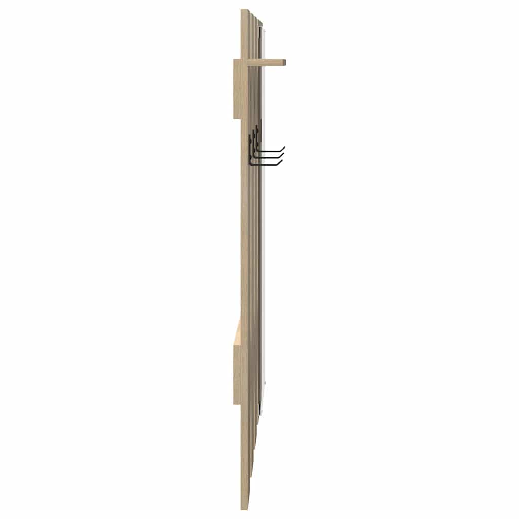 vidaXL Wandmontierter nachttisch Sonoma-Eiche 100 x 10 x 100 cm