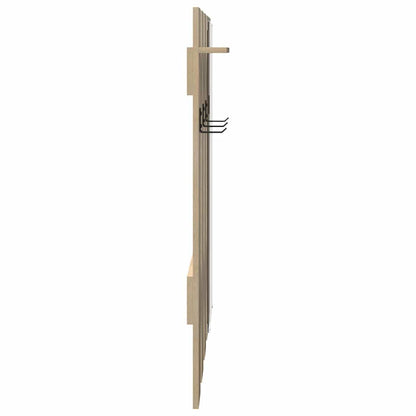 vidaXL Wandmontierter nachttisch Sonoma-Eiche 100 x 10 x 100 cm