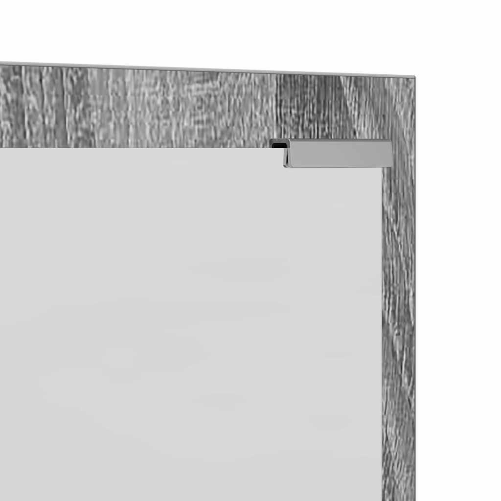 vidaXL Table de chevet murale Chêne sonoma 100 x 10 x 100 cm
