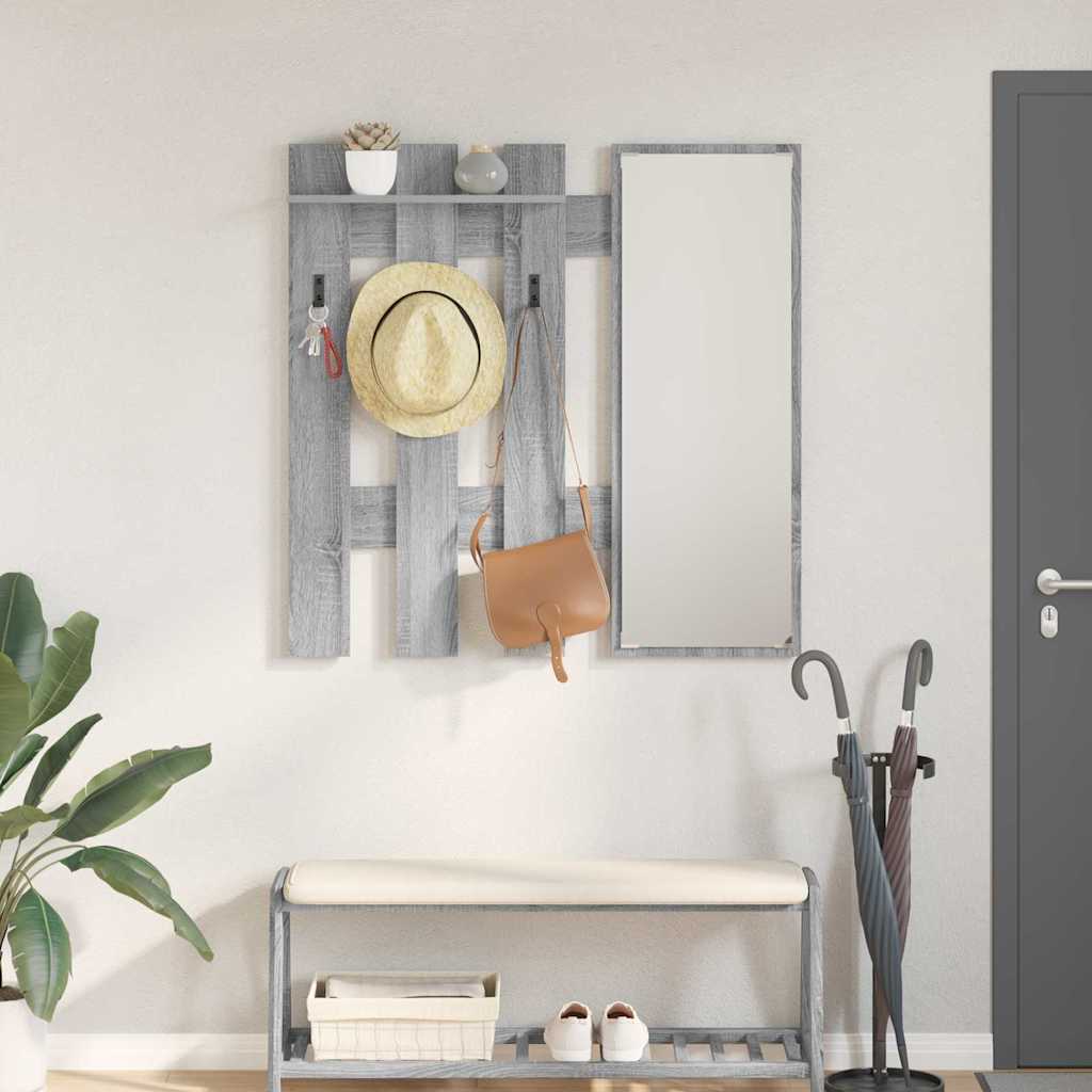 vidaXL Table de chevet murale Chêne sonoma 100 x 10 x 100 cm