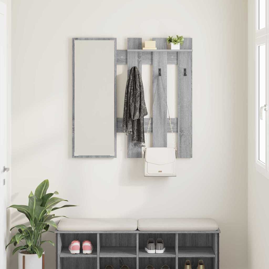 vidaXL Table de chevet murale Chêne sonoma 100 x 10 x 100 cm