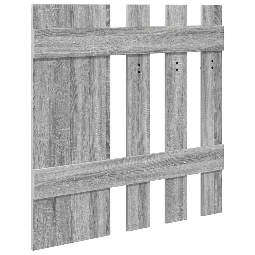vidaXL Table de chevet murale Chêne sonoma 100 x 10 x 100 cm