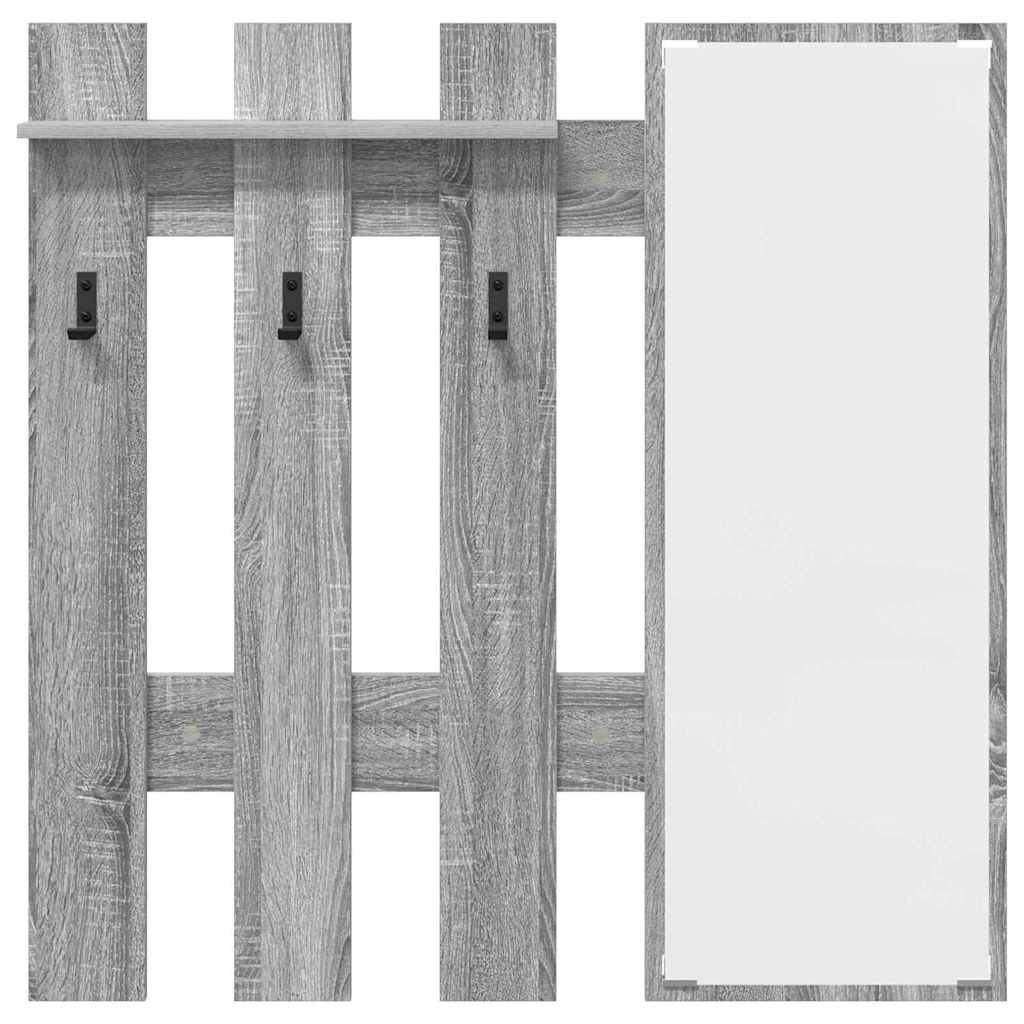 vidaXL Table de chevet murale Chêne sonoma 100 x 10 x 100 cm