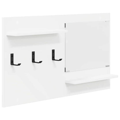 vidaXL Table de chevet murale Blanc 90 x 10 x 50 cm Bois d'ingénierie