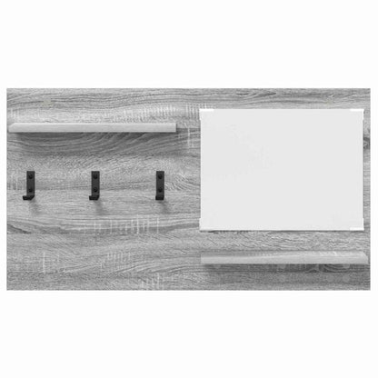 Wandmontierter nachttisch Graues Sonoma 90 x 10 x 50 cm