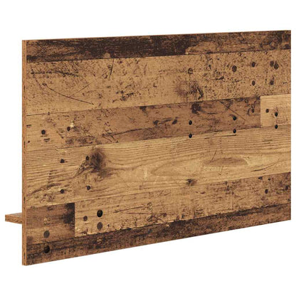 vidaXL Table de chevet murale en bois recyclé 90 x 10 x 50 cm Bois d'ingénierie