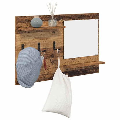vidaXL Table de chevet murale en bois recyclé 90 x 10 x 50 cm Bois d'ingénierie