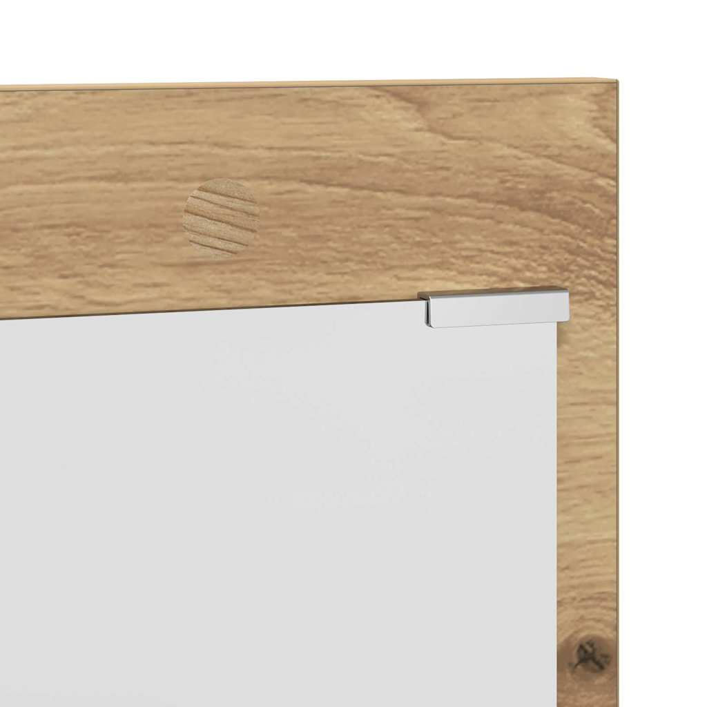 vidaXL Table de chevet murale chêne artisanat 90 x 10 x 50 cm