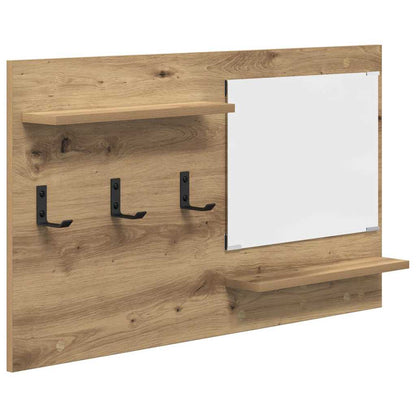 vidaXL Table de chevet murale chêne artisanat 90 x 10 x 50 cm