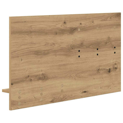 vidaXL Table de chevet murale chêne artisanat 90 x 10 x 50 cm