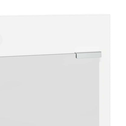 vidaXL Table de chevet murale Blanc 70 x 10 x 90 cm Bois d'ingénierie