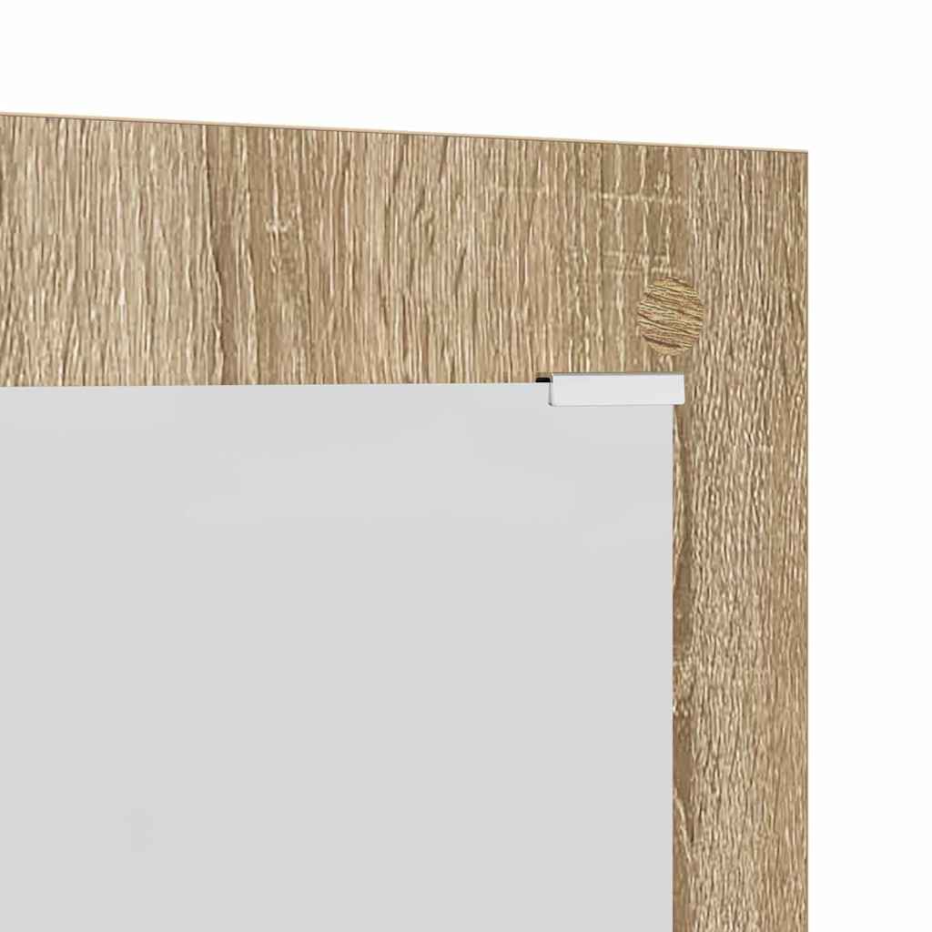 vidaXL Wandmontierter nachttisch Sonoma-Eiche 96 x 1,5 x 90 cm