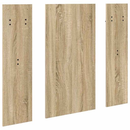 vidaXL Wandmontierter nachttisch Sonoma-Eiche 96 x 1,5 x 90 cm
