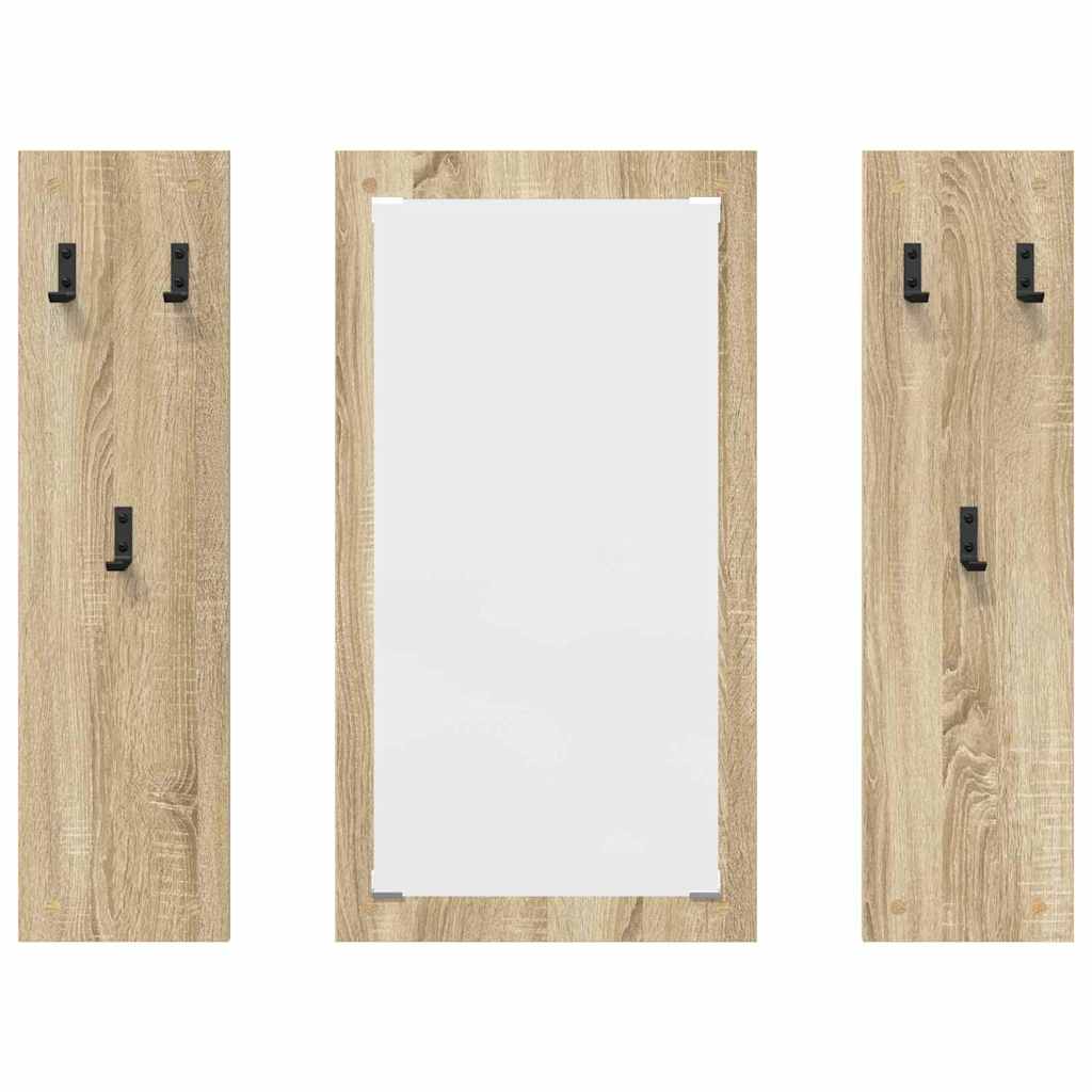 vidaXL Wandmontierter nachttisch Sonoma-Eiche 96 x 1,5 x 90 cm