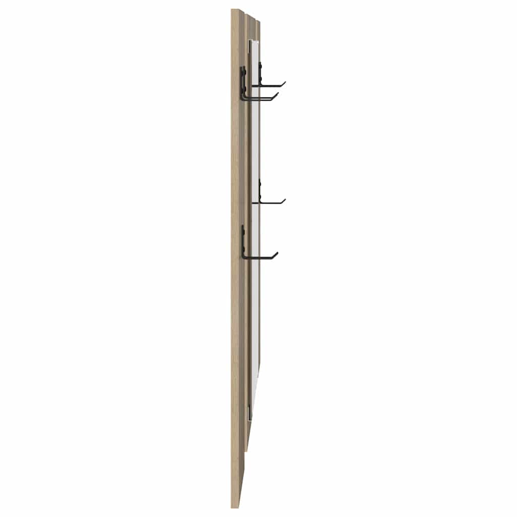 vidaXL Wandmontierter nachttisch Sonoma-Eiche 96 x 1,5 x 90 cm