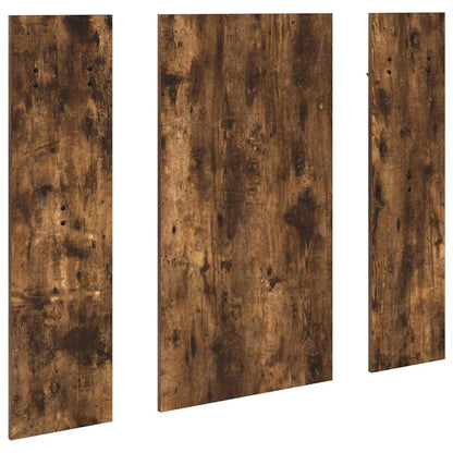 vidaXL Wandmontierter nachttisch Geräucherte Eiche 96 x 1,5 x 90 cm