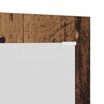 vidaXL Wandmontierter nachttisch Wandmontiert Altholz 96 x 1,5 x 90 cm