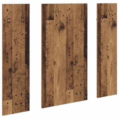 vidaXL Wandmontierter nachttisch Wandmontiert Altholz 96 x 1,5 x 90 cm