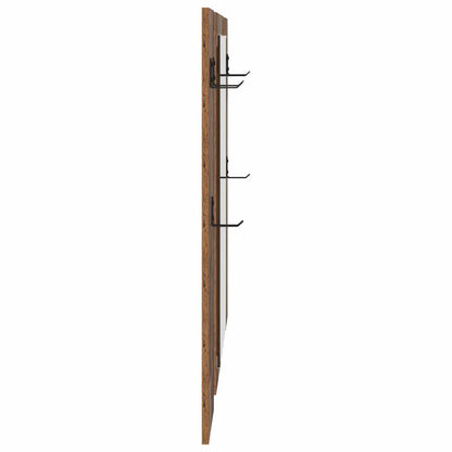 vidaXL Wandmontierter nachttisch Wandmontiert Altholz 96 x 1,5 x 90 cm