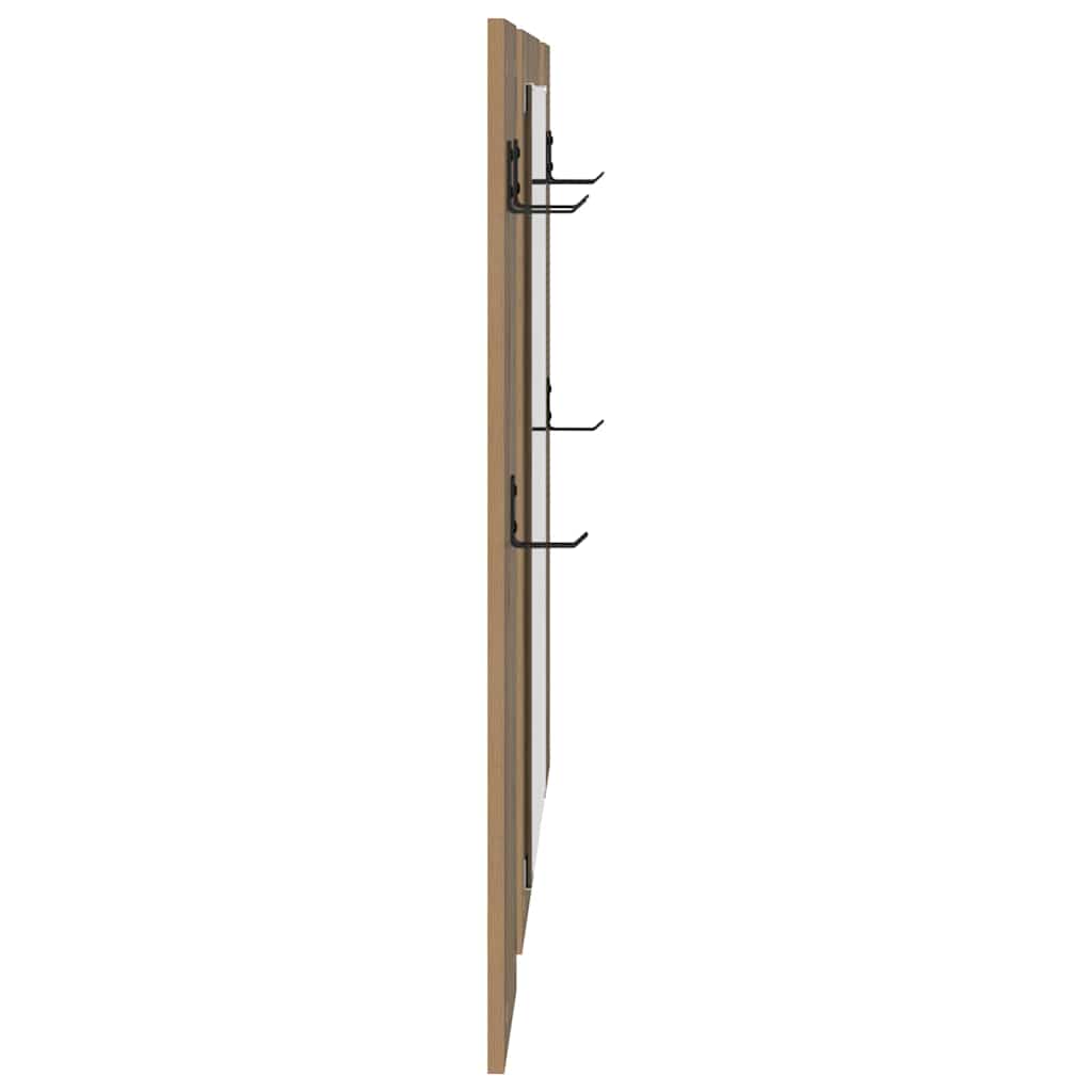 vidaXL Wandmontierter nachttisch Artisan-Eiche 96 x 1,5 x 90 cm