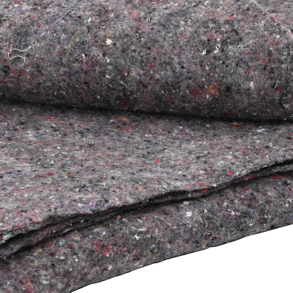 Umzugsdecken 10 pcs Grau 150 x 200 cm Stoff