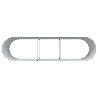 Hochbeet Braun 320 x 80 x 81 cm Stahl