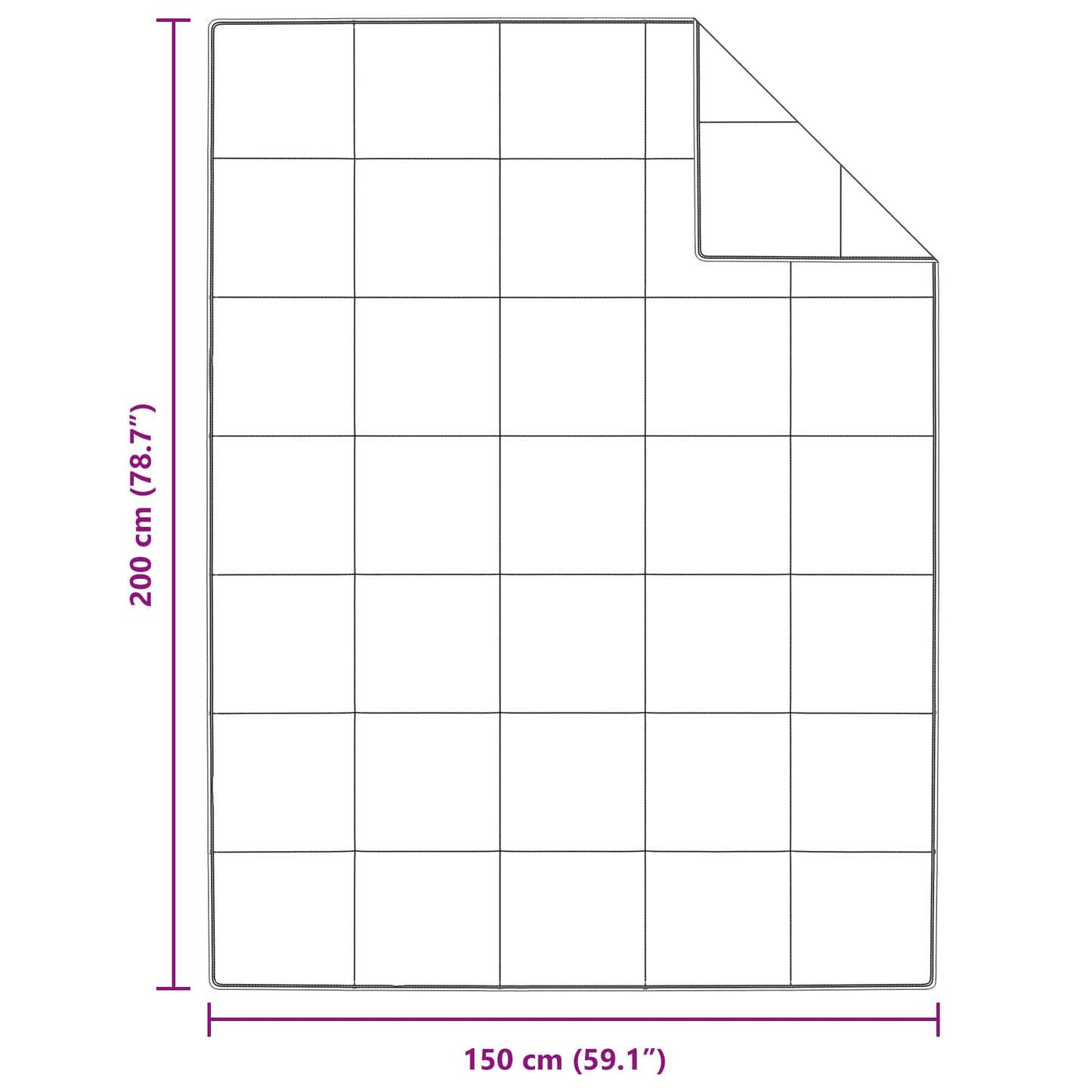 Winterbettdecke mit Kissen 2 pcs Weiß Daunenfeder