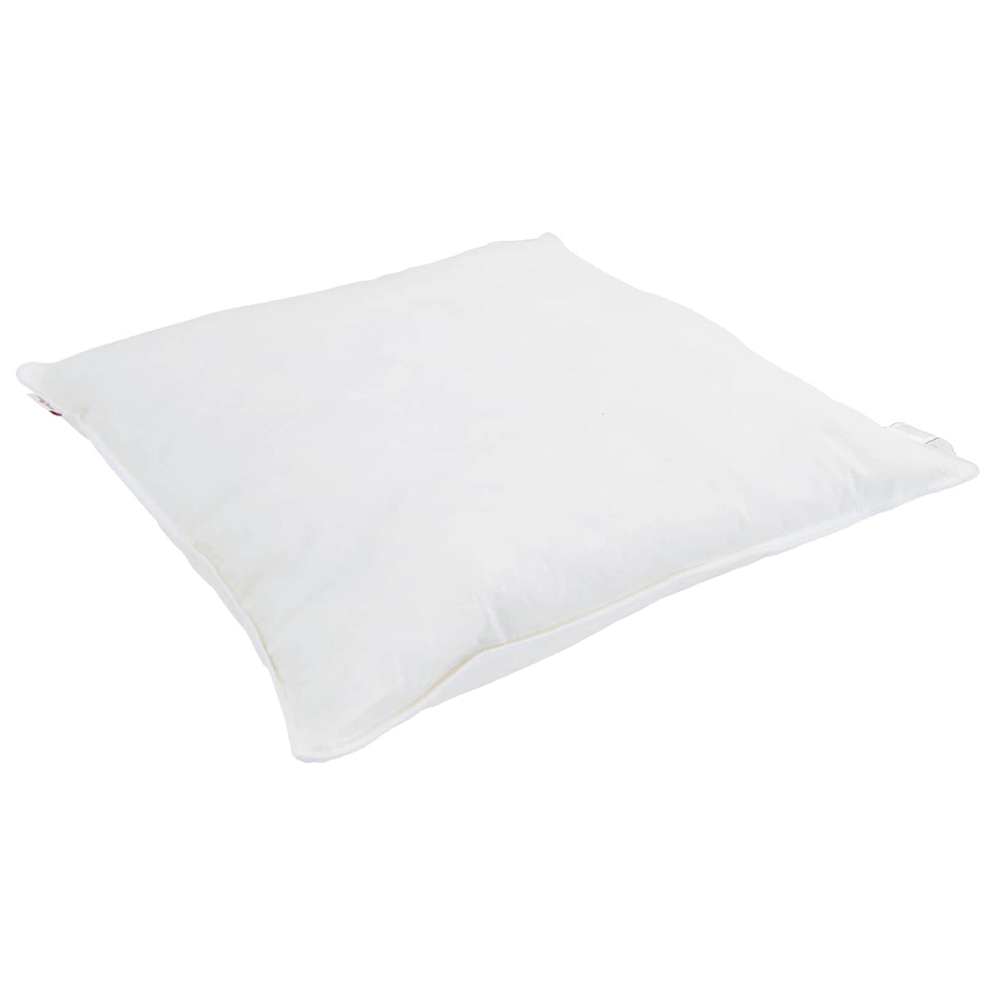 vidaXL Winterbettdecke mit Kissen 2 pcs Weiß Daunenfeder
