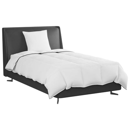 vidaXL Couette d'hiver avec oreiller 2 pcs Blanc Plumes et duvet