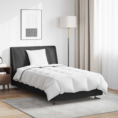 Winterbettdecke mit Kissen 2 pcs Weiß Daunenfeder