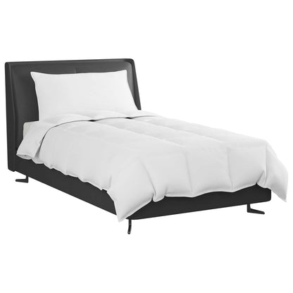vidaXL Sommerdecke mit Kissen 2 pcs Weiß Daunenfeder