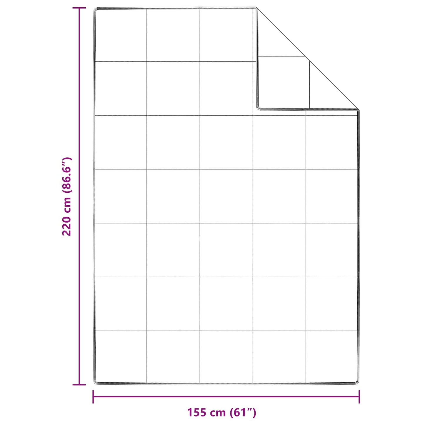 Sommerdecke mit Kissen 2 pcs Weiß Daunenfeder