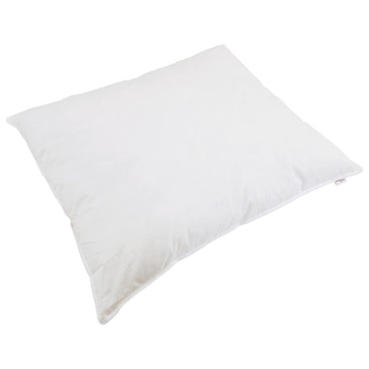 vidaXL Sommerdecke mit Kissen 2 pcs Weiß Daunenfeder